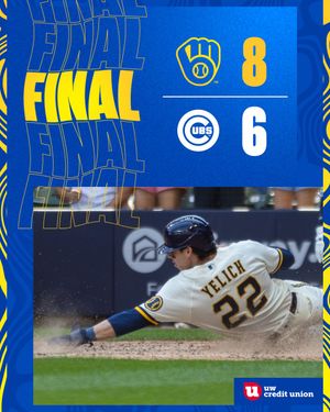 Image post by @Brewers on Twitter