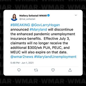 Image post by @wmar2news on Instagram