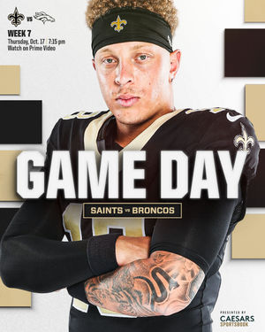 Image post by @saints on Instagram