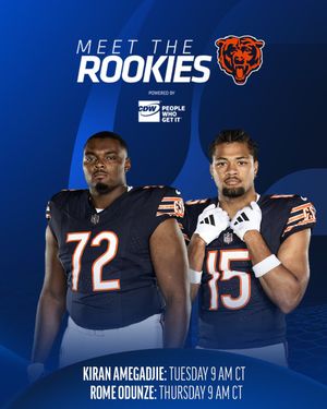 Image post by @ChicagoBears on Twitter