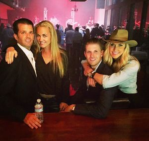 Image post by @laraleatrump on Instagram