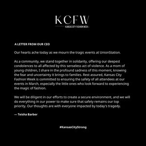 Image post by @kc_fashionweek on Instagram