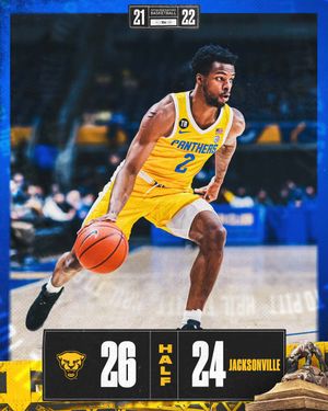 Image post by @pitt_mbb on Twitter