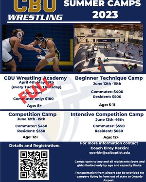 Image post by @cbuwrestling on Instagram