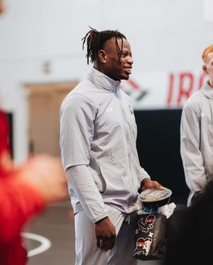 Image post by @gwuwrestling on Instagram