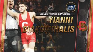 Image post by @NCAAWrestling on Twitter