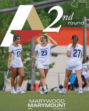 Image post by @marymount_wlax on Instagram