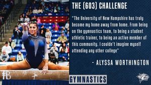 Image post by @unhgymnastics on Instagram