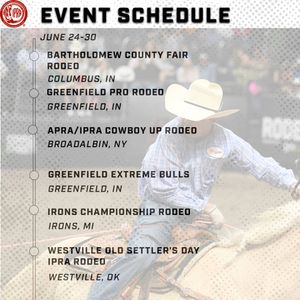 Image post by @internationalprorodeo on Instagram