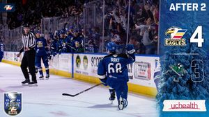 Image post by @ColoradoEagles on Twitter
