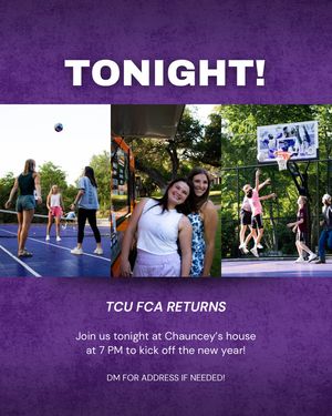 Image post by @tcu_fca on Instagram