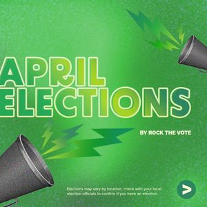 Image post by @rockthevote on Instagram