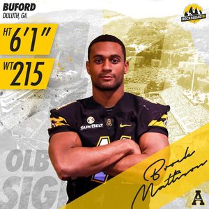 Image post by @appstate_fb on Instagram
