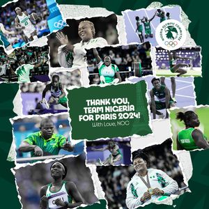 Image post by @nigeriaolympic on Instagram