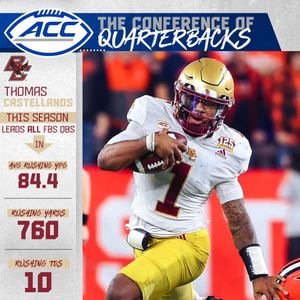 Image post by @ACCFootball on Twitter