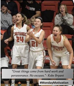 Image post by @carthage_wbb on Instagram