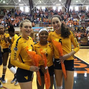 Image post by @wvuvolleyball on Instagram