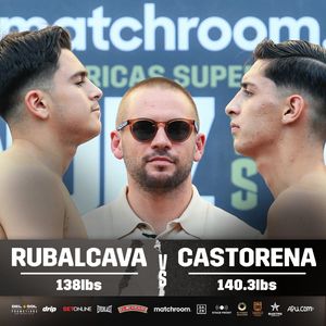 Image post by @MatchroomBoxing on Twitter