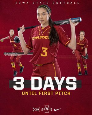 Image post by @iowastatesoftball on Instagram