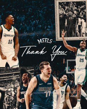 Image post by @dallasmavs on Twitter