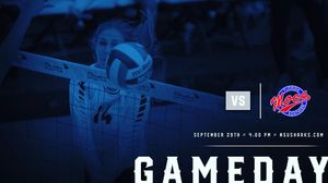 Image post by @nsu_vball on Instagram
