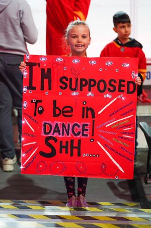 Image post by @NHLFlames on Twitter