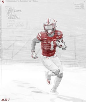 Image post by @huskerfootball on Instagram