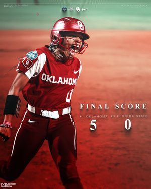 Image post by @OU_Softball on Twitter