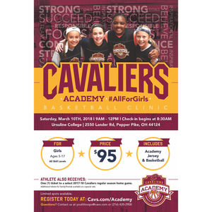 Image post by @cavsyouthsports on Instagram