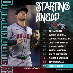 Image post by @Dbacks on Twitter