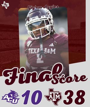 Image post by @aggiessideline on Instagram