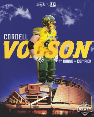 Image post by @ndsufootball on Instagram