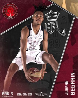 Image post by @parisbasketball on Instagram