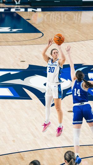 Video post by @CreightonWBB on Facebook