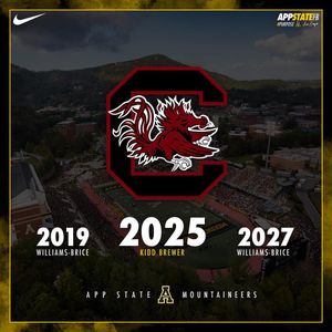 Image post by @appstate_fb on Instagram