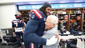 Video post by @patriots on YouTube