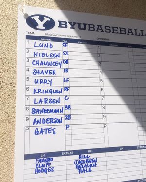 Image post by @byubaseball on Instagram