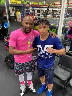 Image post by @FloydMayweather on Twitter
