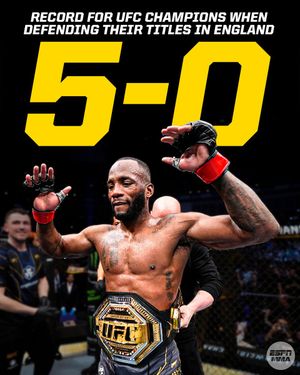 Image post by @espnmma on Twitter