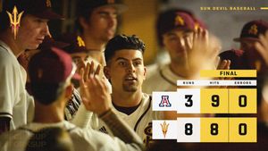 Image post by @ASU_Baseball on Twitter