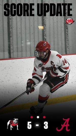 Image post by @UGAHockey on Twitter/X