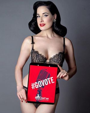 Image post by @ditavonteese on Instagram