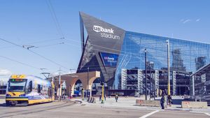Image post by @usbankstadium on Instagram