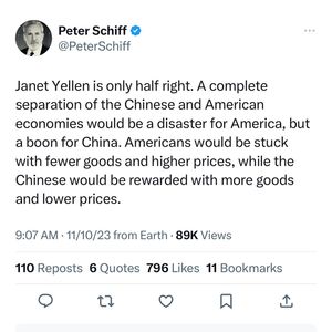 Image post by @peterschiff on Instagram