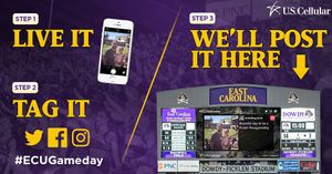 Image post by @ecuathletics on Instagram