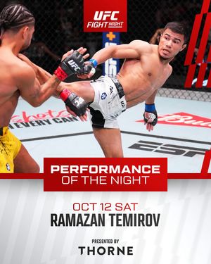 Image post by @ufc on Instagram