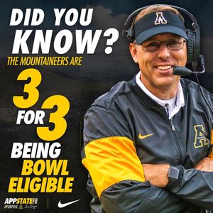 Image post by @appstate_fb on Instagram