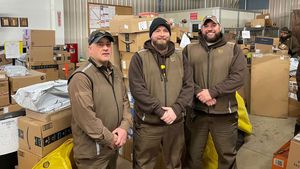 Image post by @UPS on Twitter