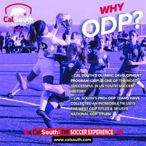 Image post by @calsouthsoccer on Instagram