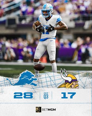 Image post by @Lions on Twitter